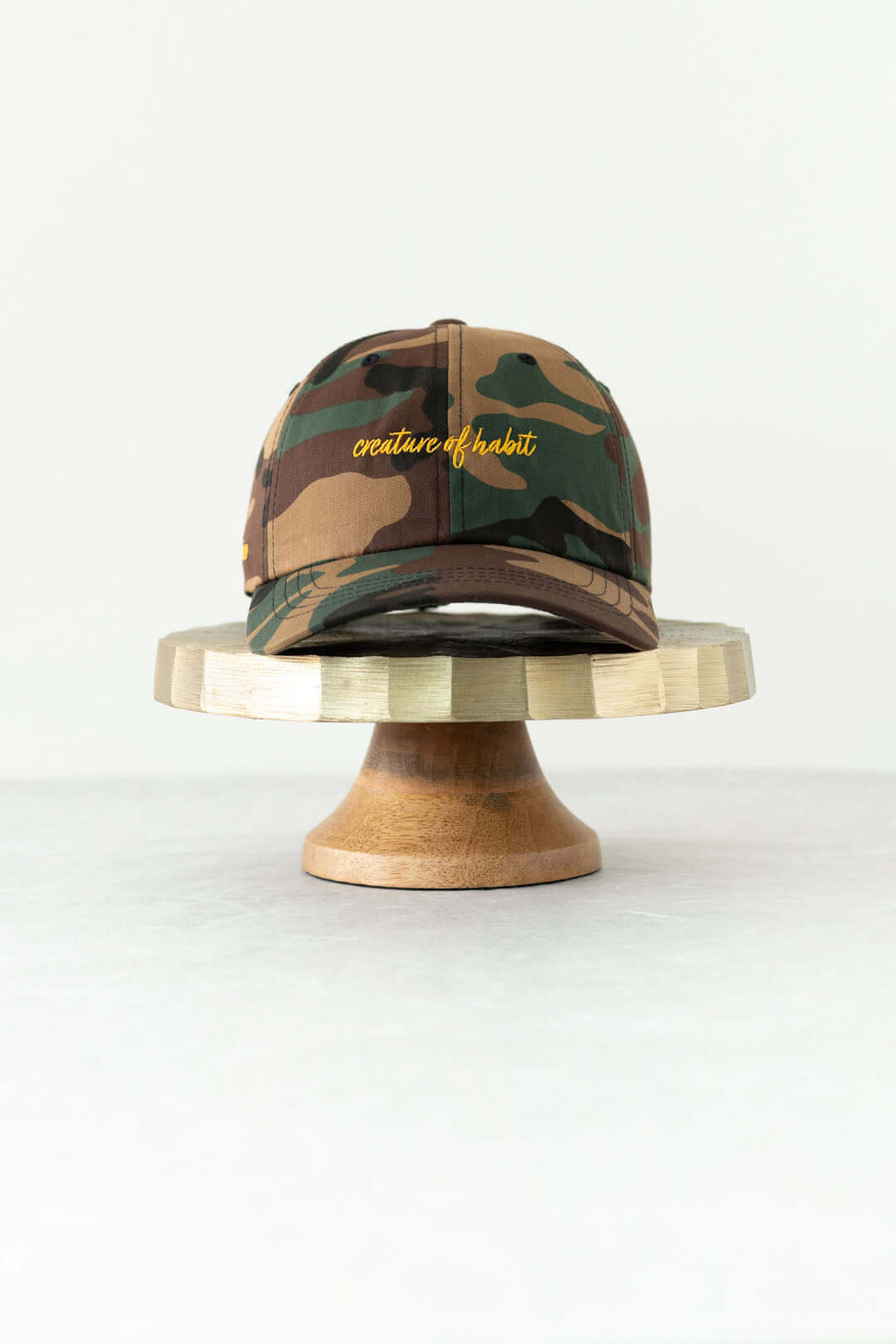 Creature of Habit - Adjustable Cotton Twill Cap - Camo