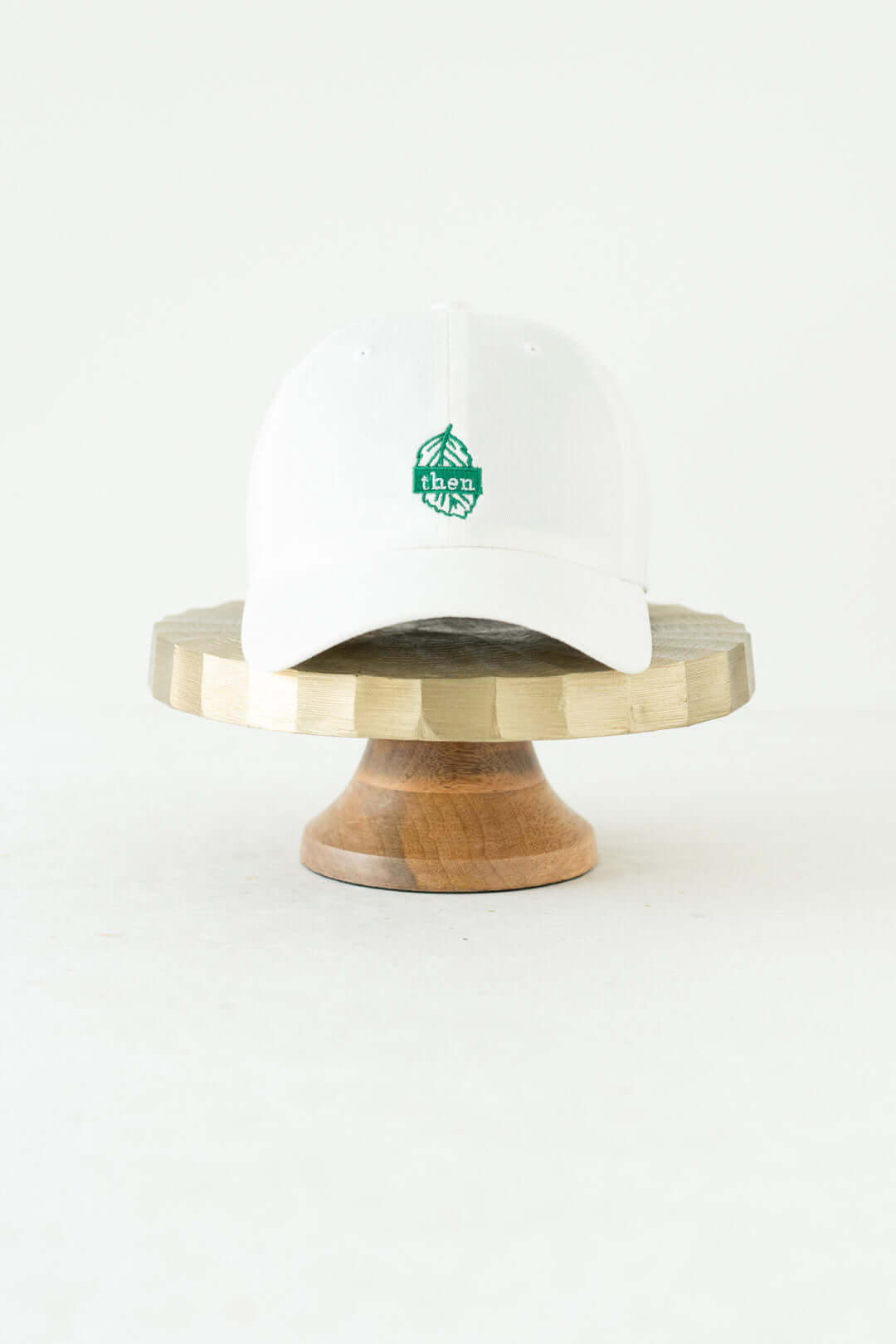 Minty Fresh Intent - Adjustable Cotton Twill Cap - White