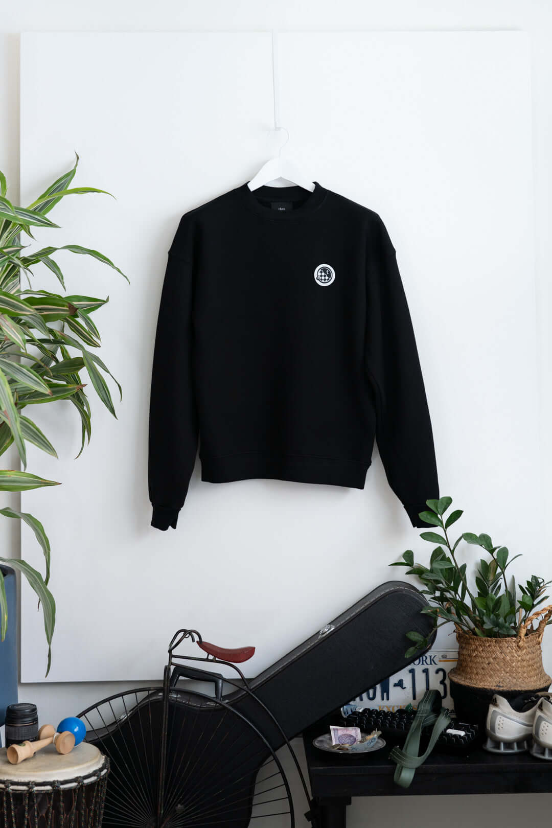 Principle Sweatshirt - Then Seal Embroidered - Black