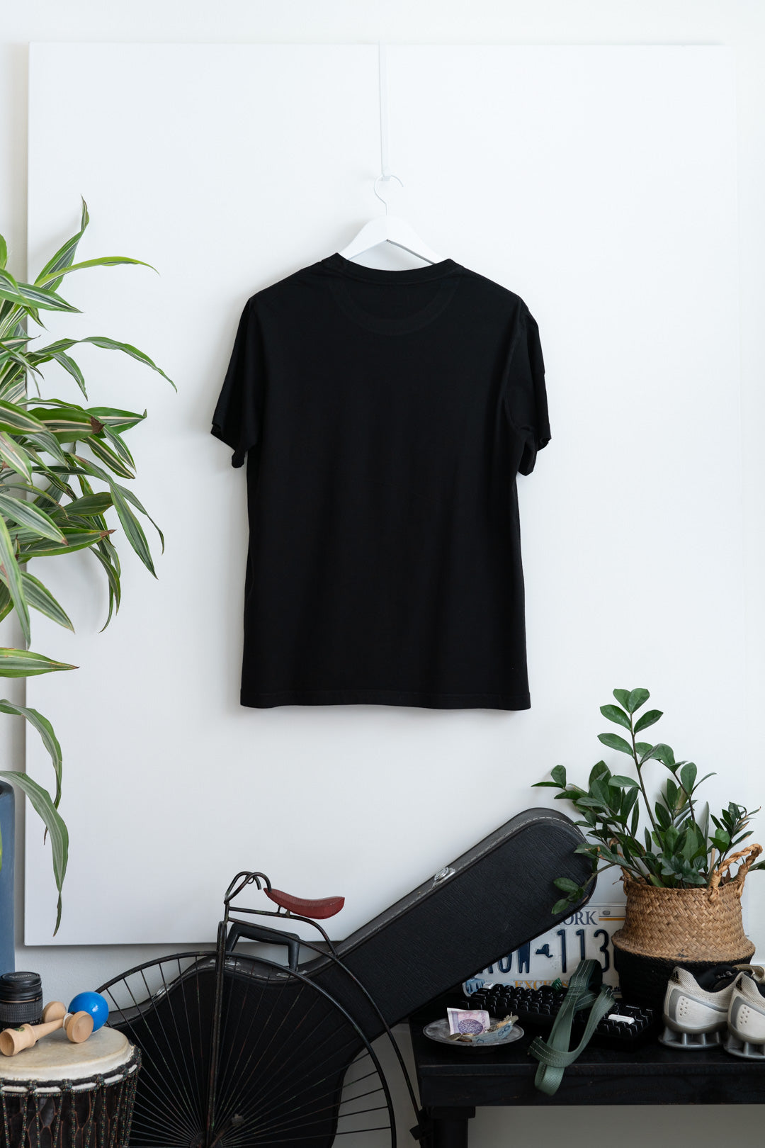 Principle Tee - Then Logo Embroidered - Black