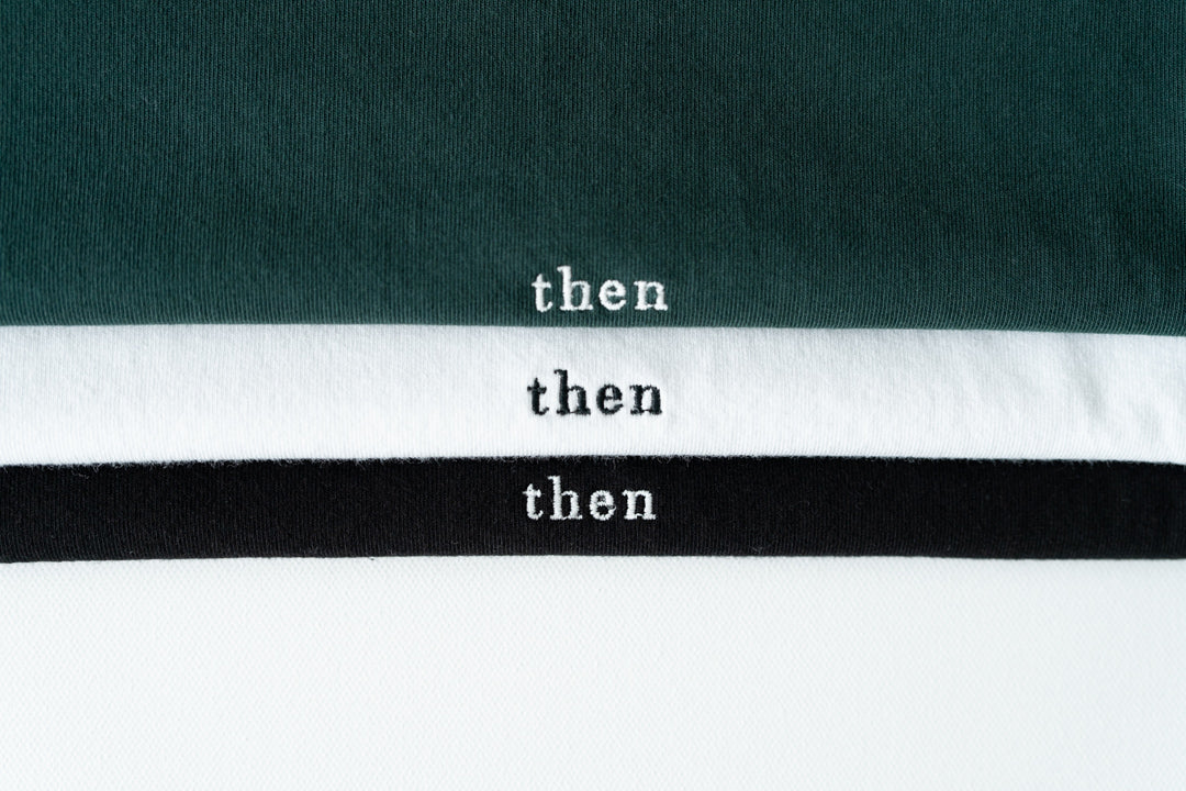 Principle Tee - Then Logo Embroidered - Black