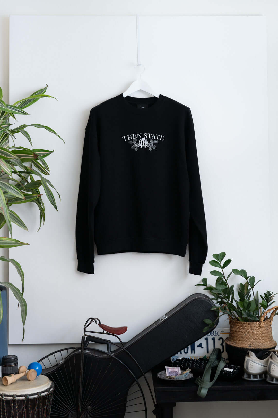 Then State Sweatshirt - Black