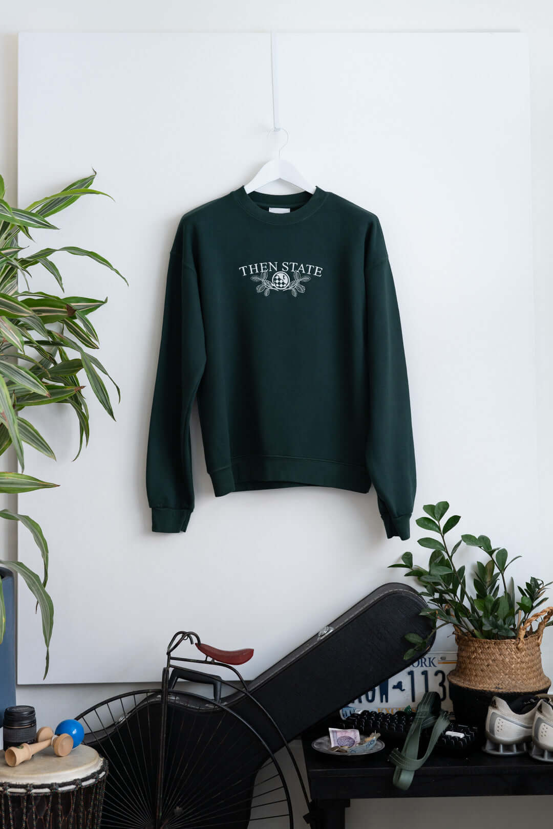 Then State Sweatshirt - Green