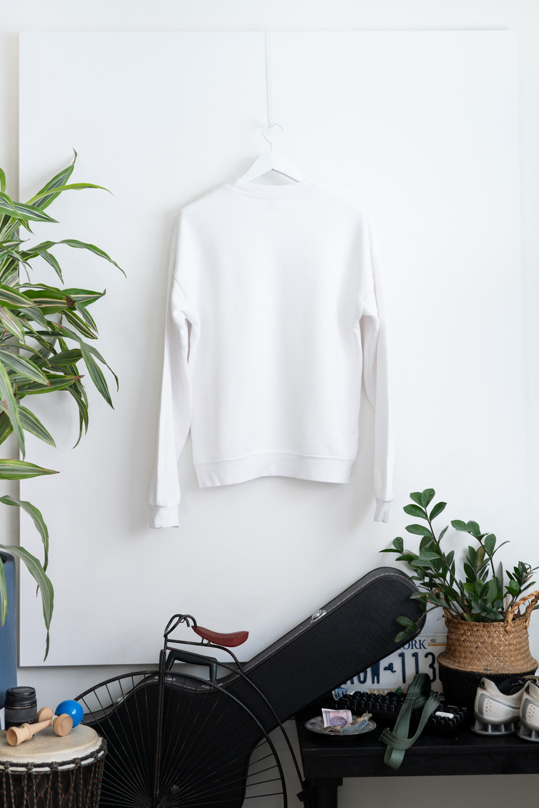 Then State Sweatshirt - White